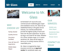 Tablet Screenshot of mr-glass.net